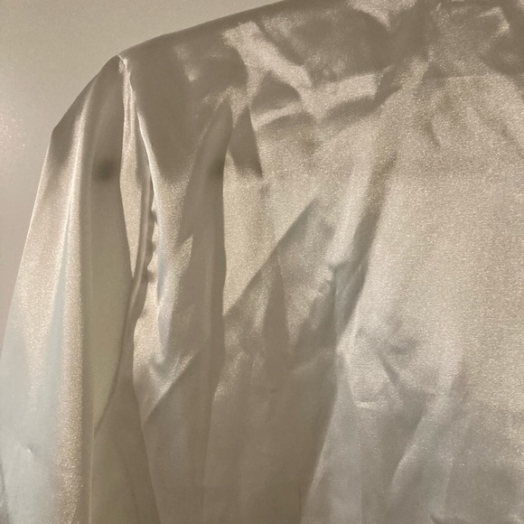 W H M Women’s Silk Satin Casual L/S Shirt - Picture 7 of 13